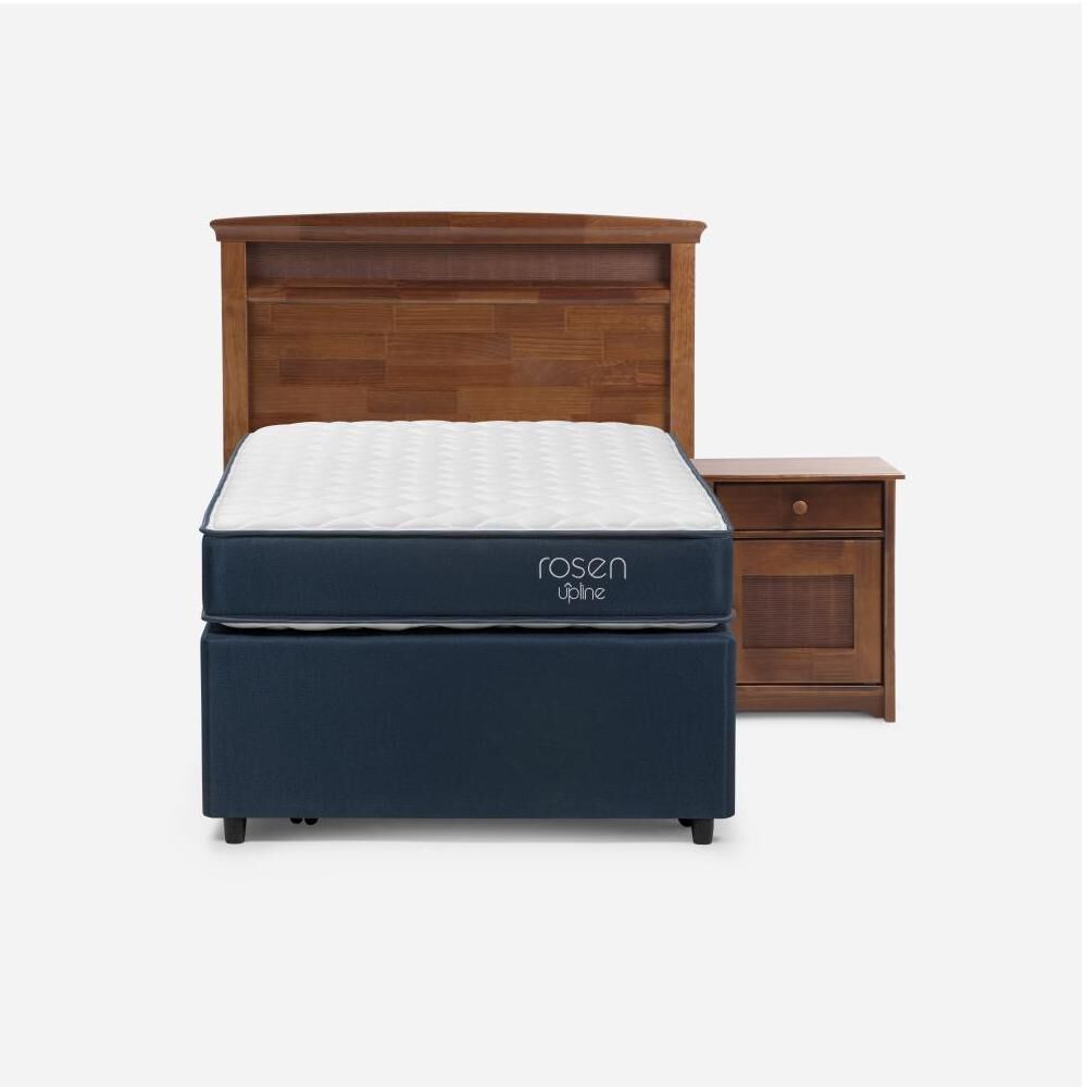 Div&aacute;n Rosen Upline / 1.5 Plazas / Base Normal + Set De Maderas Veneto image number 0.0