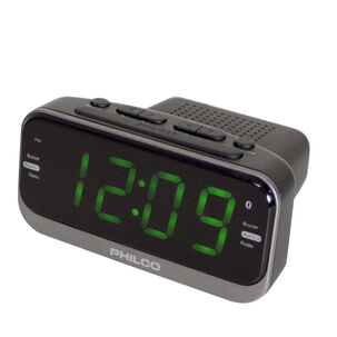 Radio Reloj Despertador Philco Par1012bt-gr