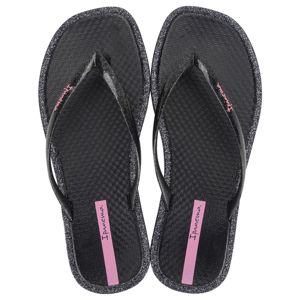 Sandalia Mujer Negro/glitter Edge Solar Glow Ipanema image number 0.0
