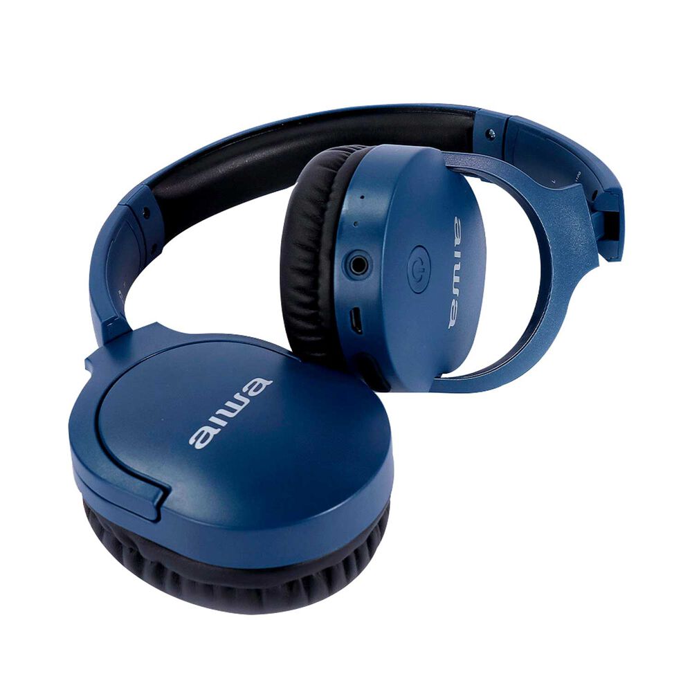Audífonos Aiwa On-ear Bluetooth Micrófono Aux Aw-k11b - Vc image number 4.0