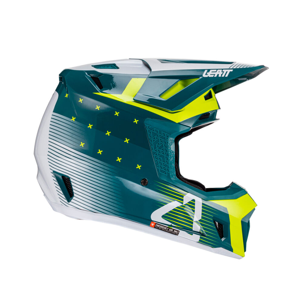 Kit Leatt Casco Con Antiparra Moto 7.5 V24 Acid Fuel L image number 2.0