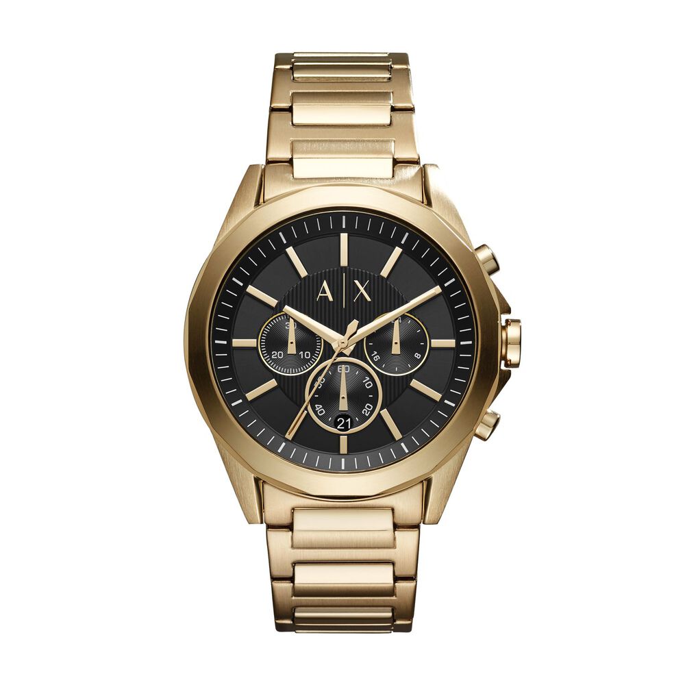 Reloj Dorado Armani Exchange Hombre Ax2611 image number 0.0