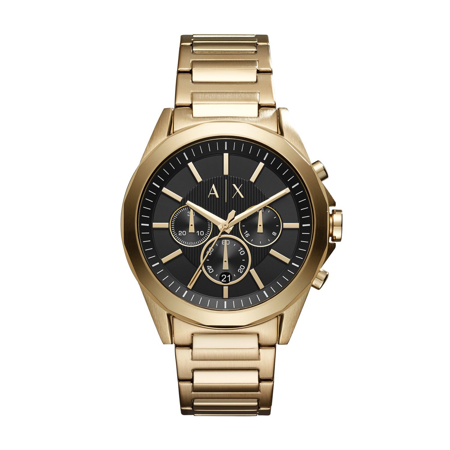 Reloj Dorado Armani Exchange Hombre Ax2611 image number 0.0