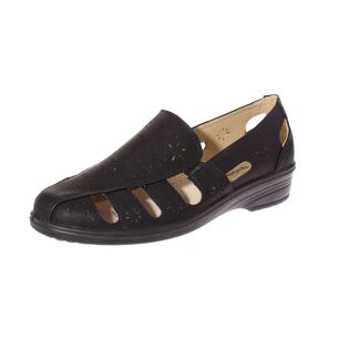 Sandalia Confort Negro V&iacute;a Franca Art. 5flxn0044ablack