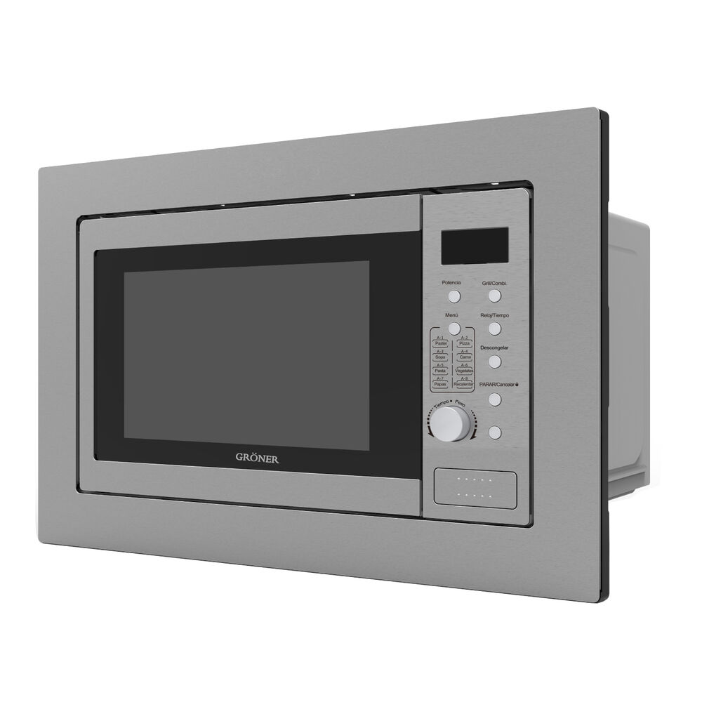 Horno Microondas Empotrable Acero Inoxidable 25l image number 1.0