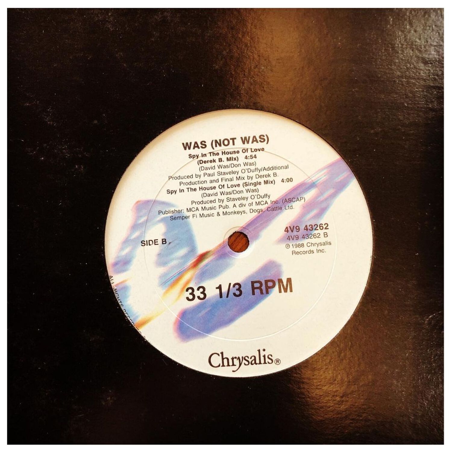 Was (not Was) - Spy In The House Of Love | 12" Maxi Single Usado image number 3.0
