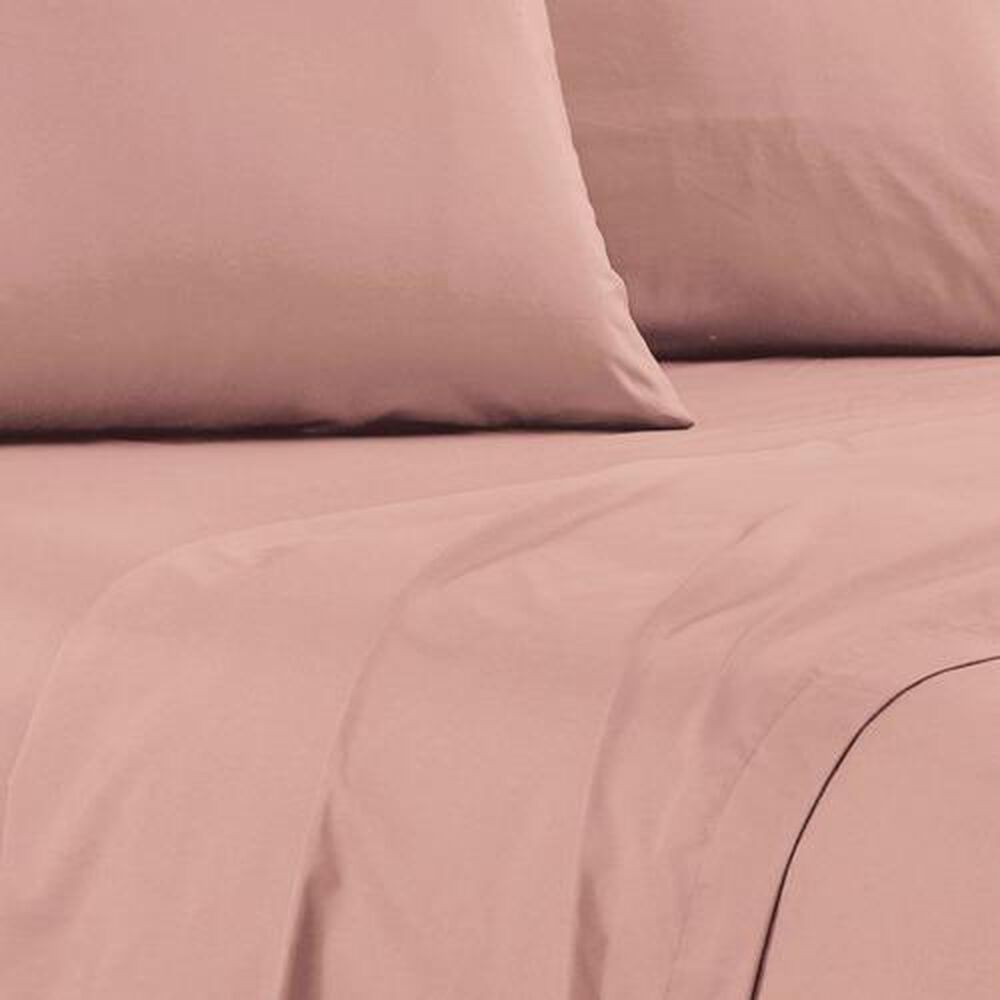 Sabana Andes Microfibra Lisa Rosa King image number 0.0