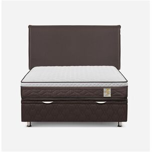 Cama Ba&uacute;l Rosen New Style 4 / 2 Plazas / Base Normal + Respaldo