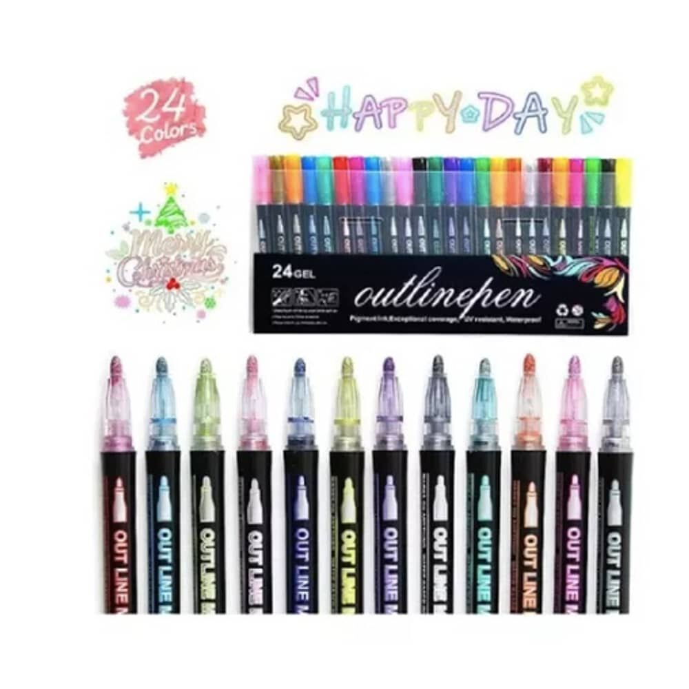 L&aacute;pices Marcadores M&aacute;gicos Met&aacute;licos image number 2.0