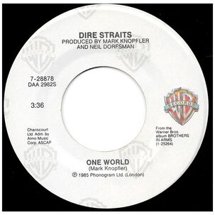 Dire Straits - Walk Of Life | 7" Single Usado