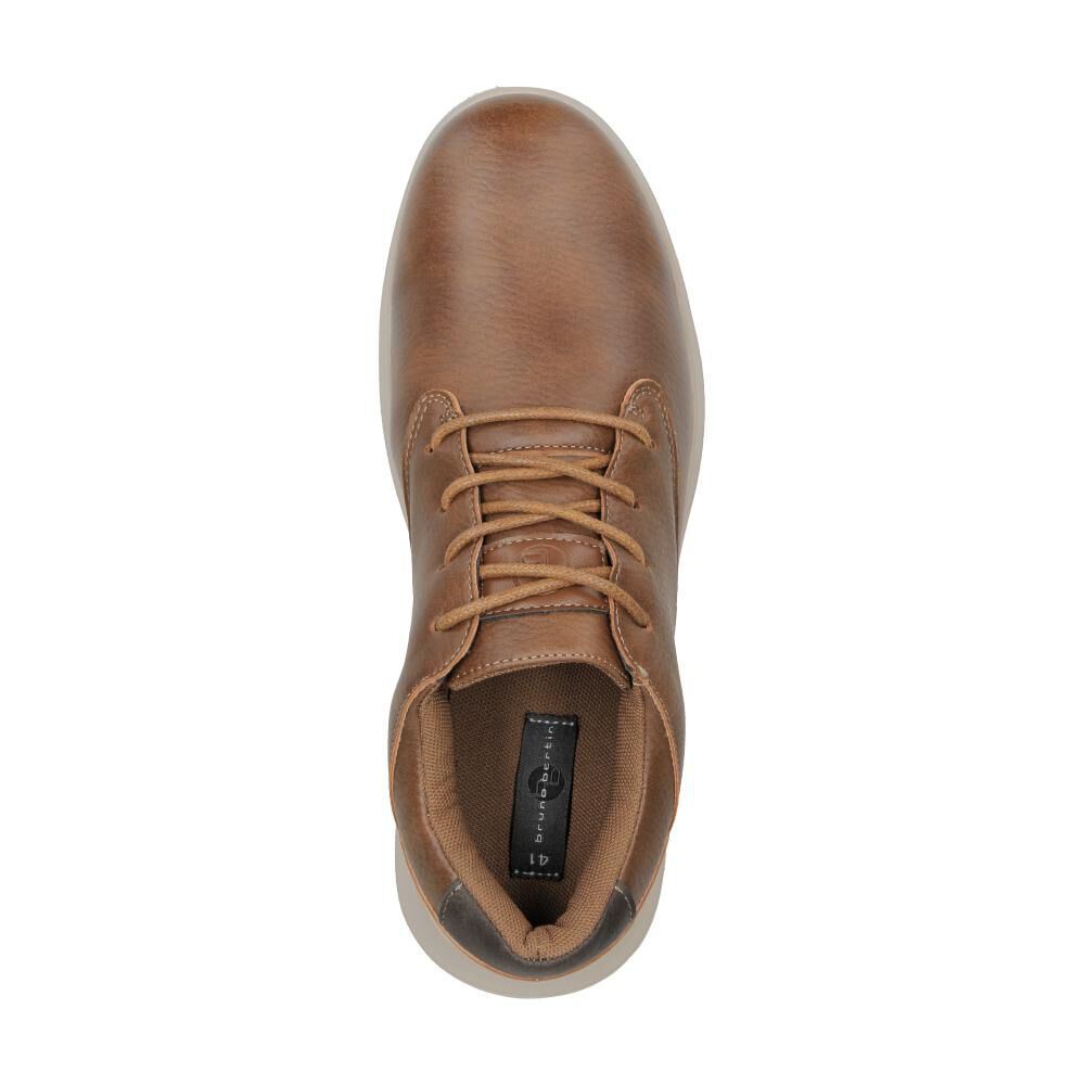Zapato Casual Hombre Bruno Bertini Brown image number 4.0