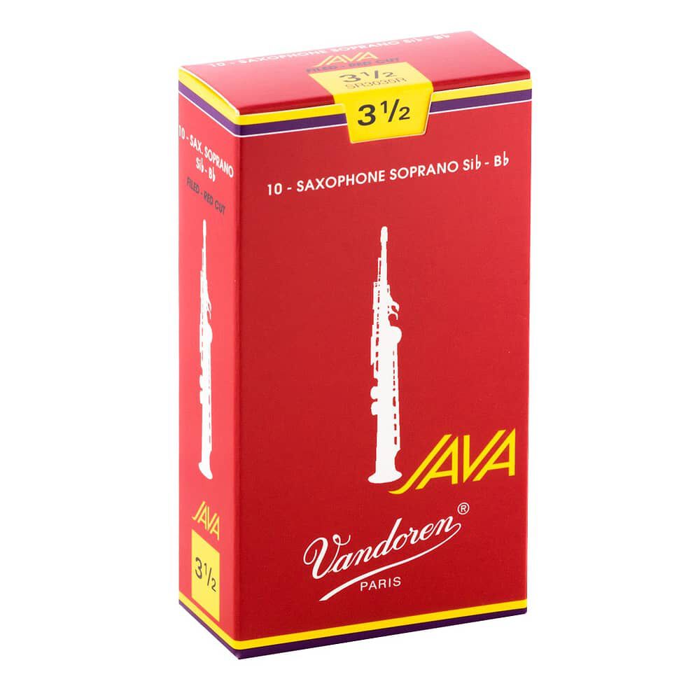 Cajas De Ca&ntilde;as Saxo Soprano Java Red N2.5 Sr3025r Vandoren image number 0.0