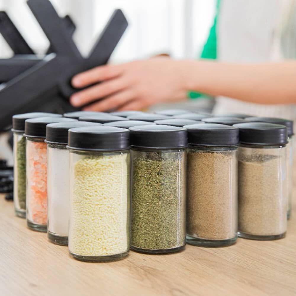 Especiero Giratorio 18 Frascos Ruleta Dispensa Condimentos image number 5.0