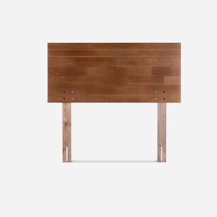 Cama Ba&uacute;l Rosen Pratta / 1 Plaza / Base Normal + Respaldo Tabor Caramelo