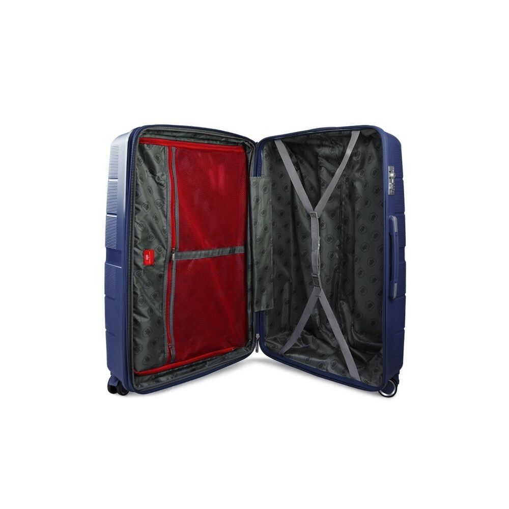 Maleta Mediana Xpos Azul + Morral De Regalo Swiss Bag image number 1.0