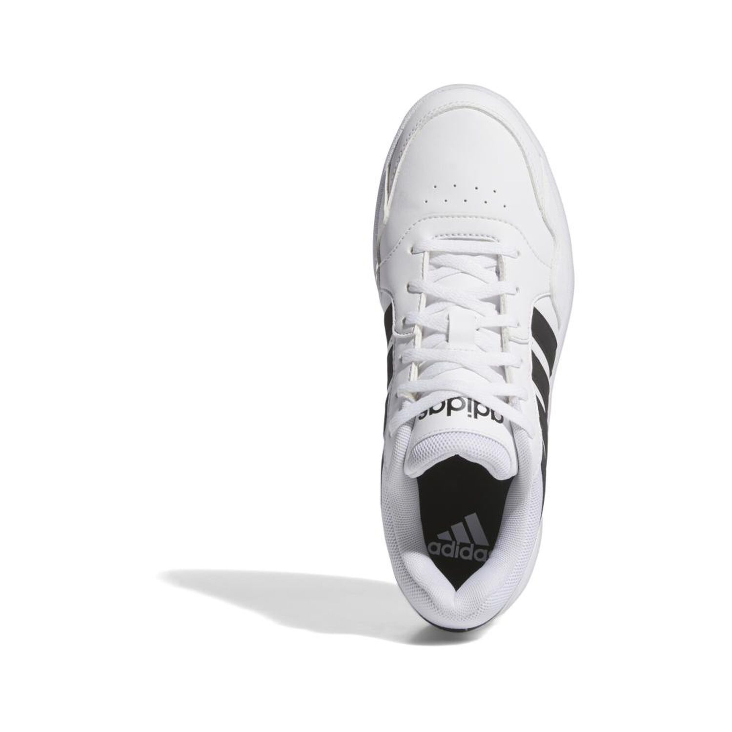 Zapatilla Urbana Mujer Adidas Hoops 3.0 Bold Blanco image number 4.0