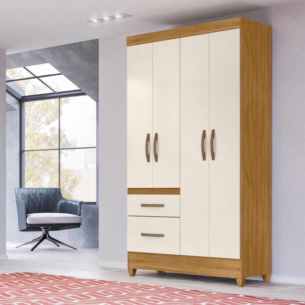 Clóset Di Poretti Design Madri / 4 Puertas / 2 Cajones image number 3.0