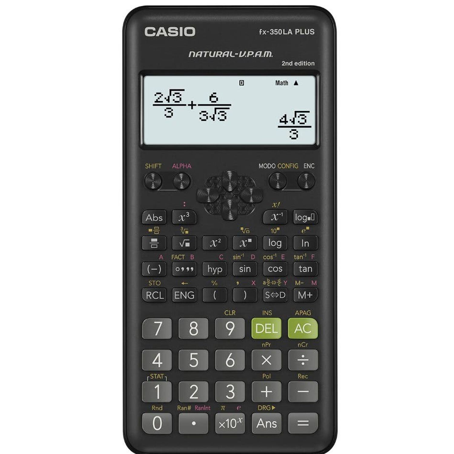 Calculadora Cientifica Fx-350la Plus Casio image number 0.0
