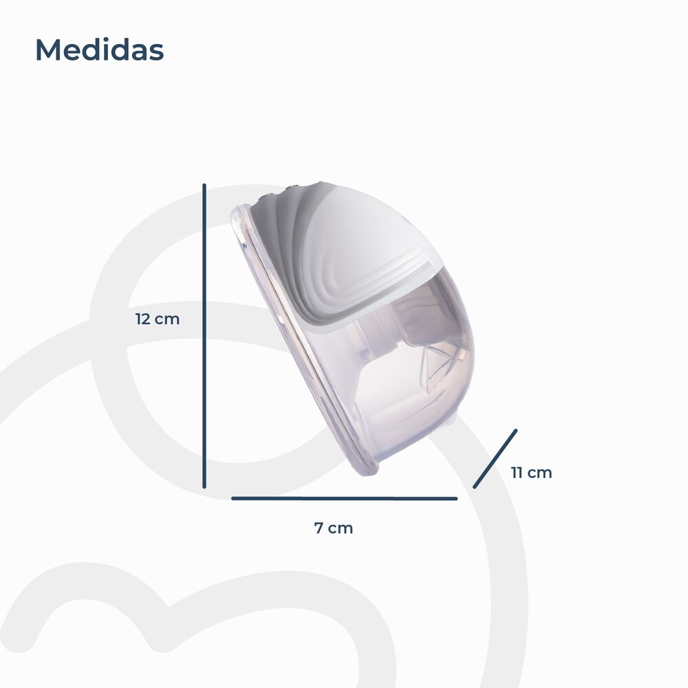 Extractor Leche Materna Doble + Control Remoto + 10 Bolsas image number 8.0