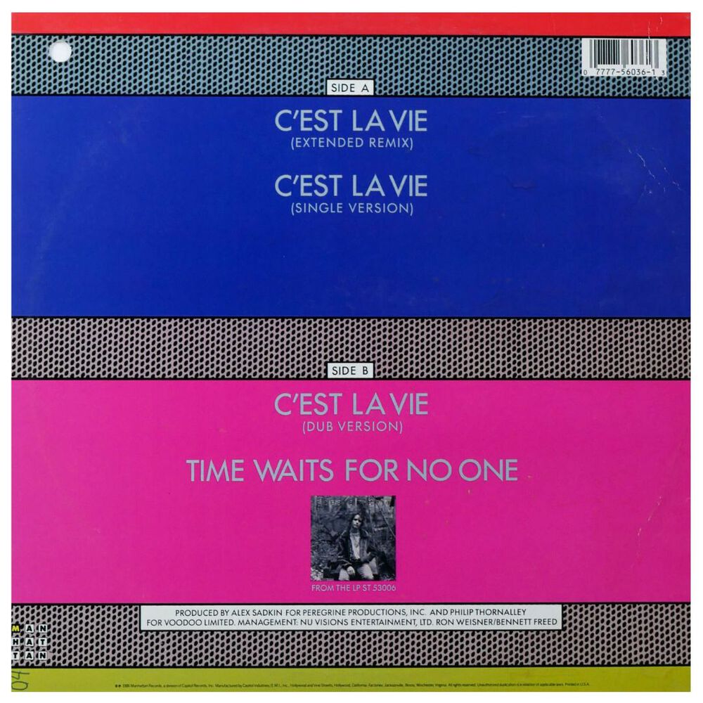 Robbie Nevil - C'est La Vie | 12" Maxi Single Usado image number 1.0
