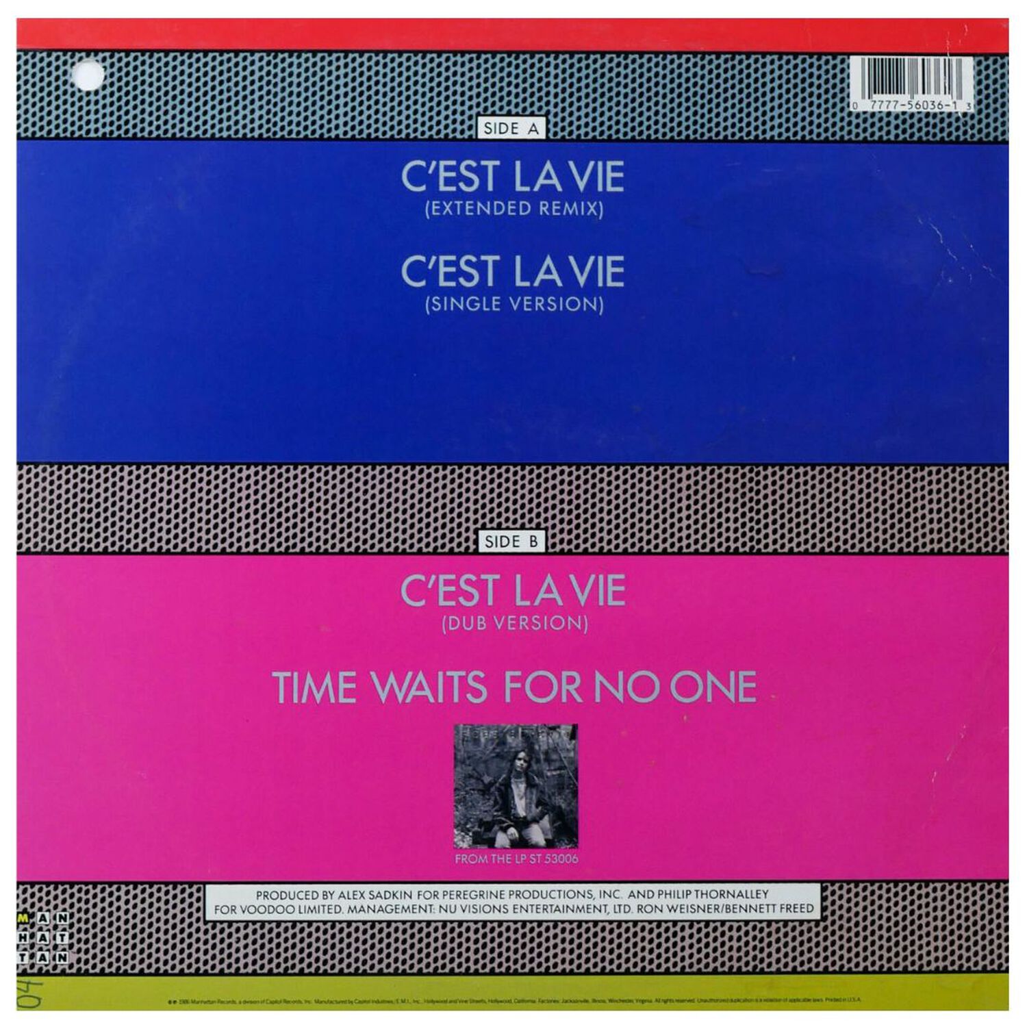 Robbie Nevil - C'est La Vie | 12" Maxi Single Usado image number 1.0