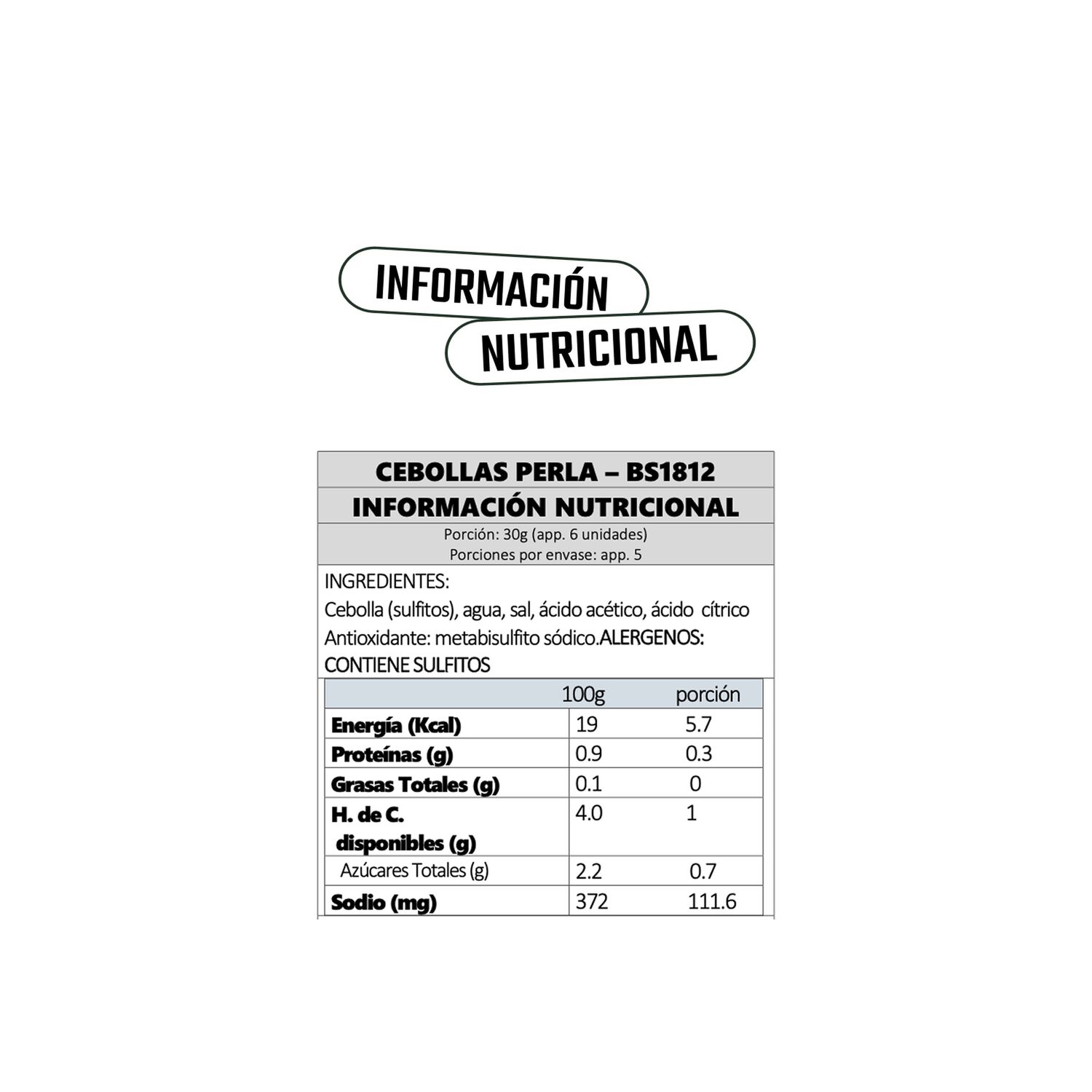 Cebollas Perla Bornibus 1 X 260 Gr image number 4.0