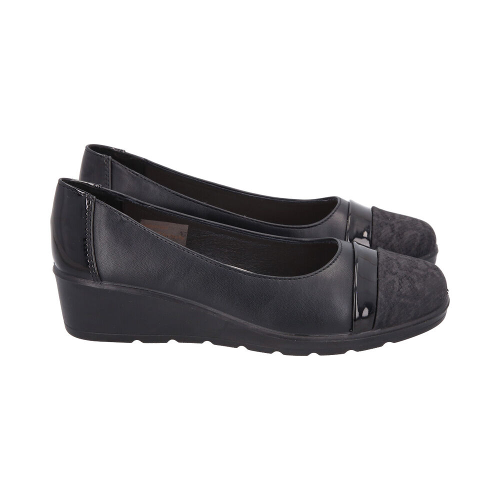 Zapato Mujer Negro Lipa Police image number 2.0