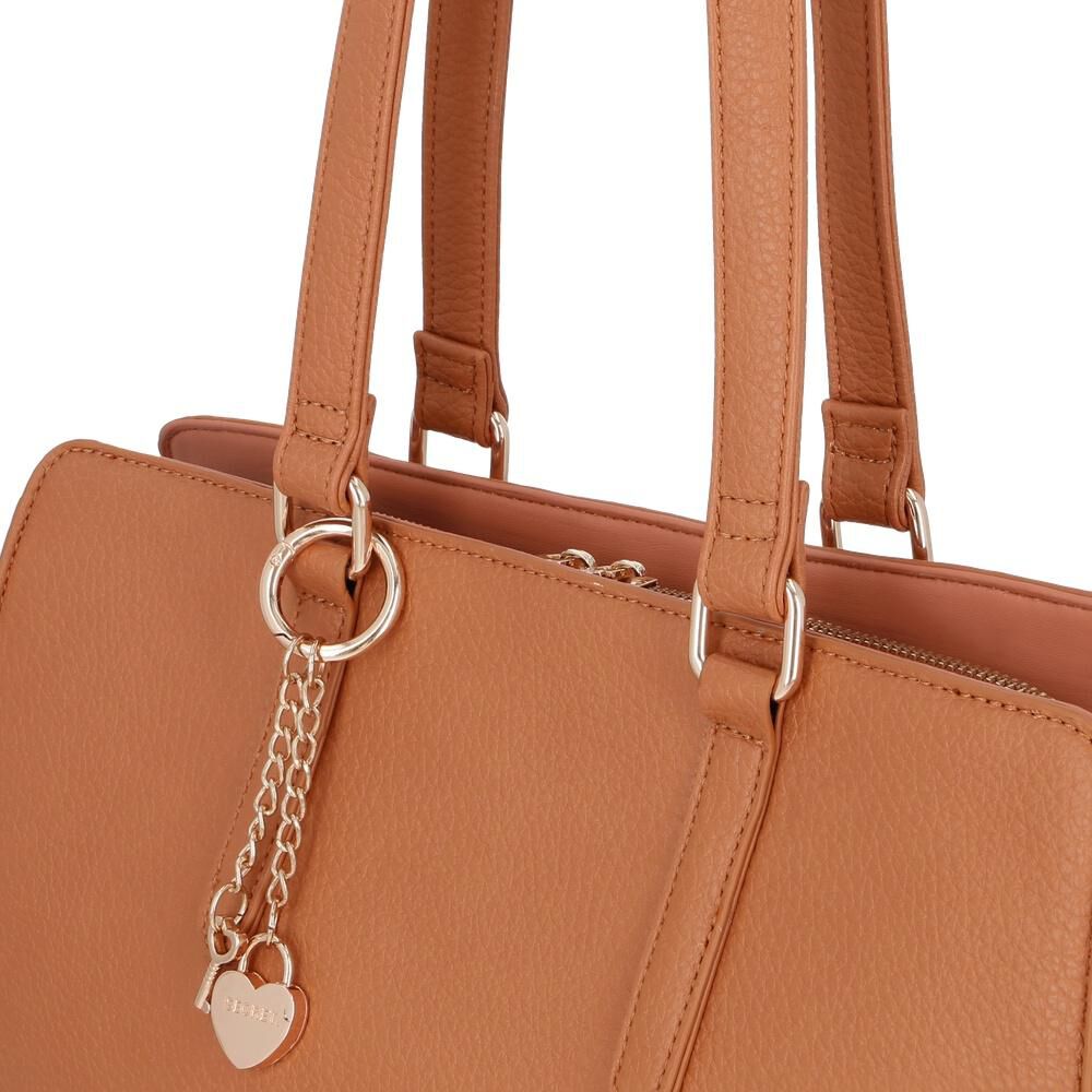 Cartera Tote Secret Verdon Sc6 L Café image number 5.0