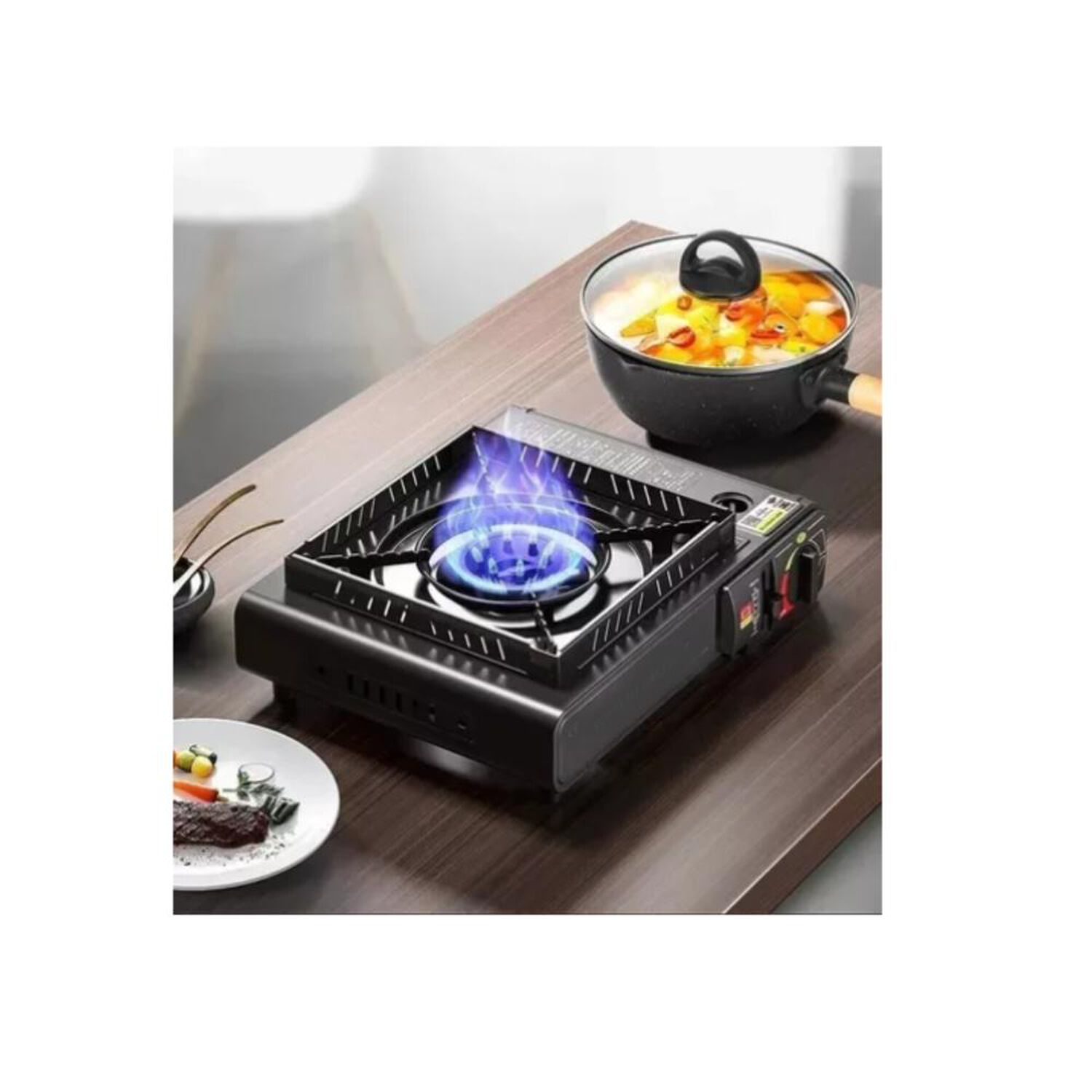Cocinilla Estufa A Gas De Camping Port&aacute;til Fogones Cocina image number 4.0
