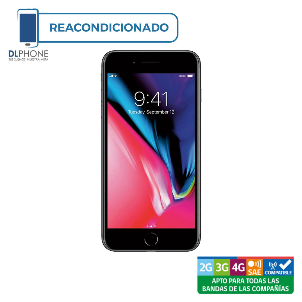  Iphone 8 Plus 256gb Negro Reacondicionado image number 0.0