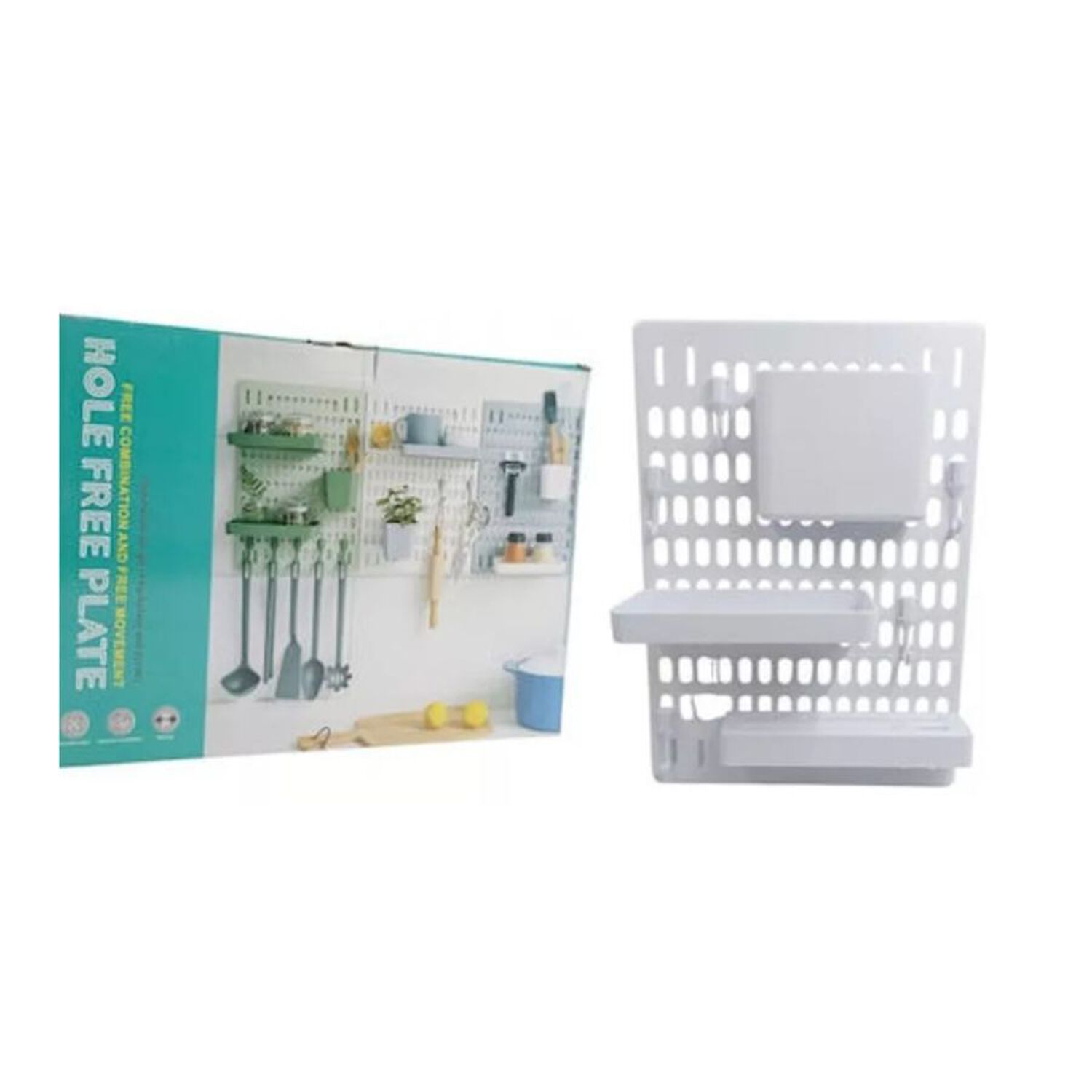 Organizador Multifuncinal De Pared Para Ba&ntilde;o Cocina image number 3.0
