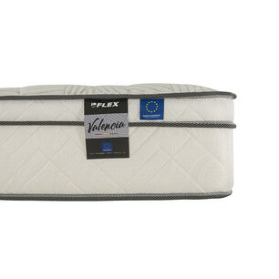 Combo Colch&oacute;n Flex Valencia / 1.5 Plazas / 190 Cm