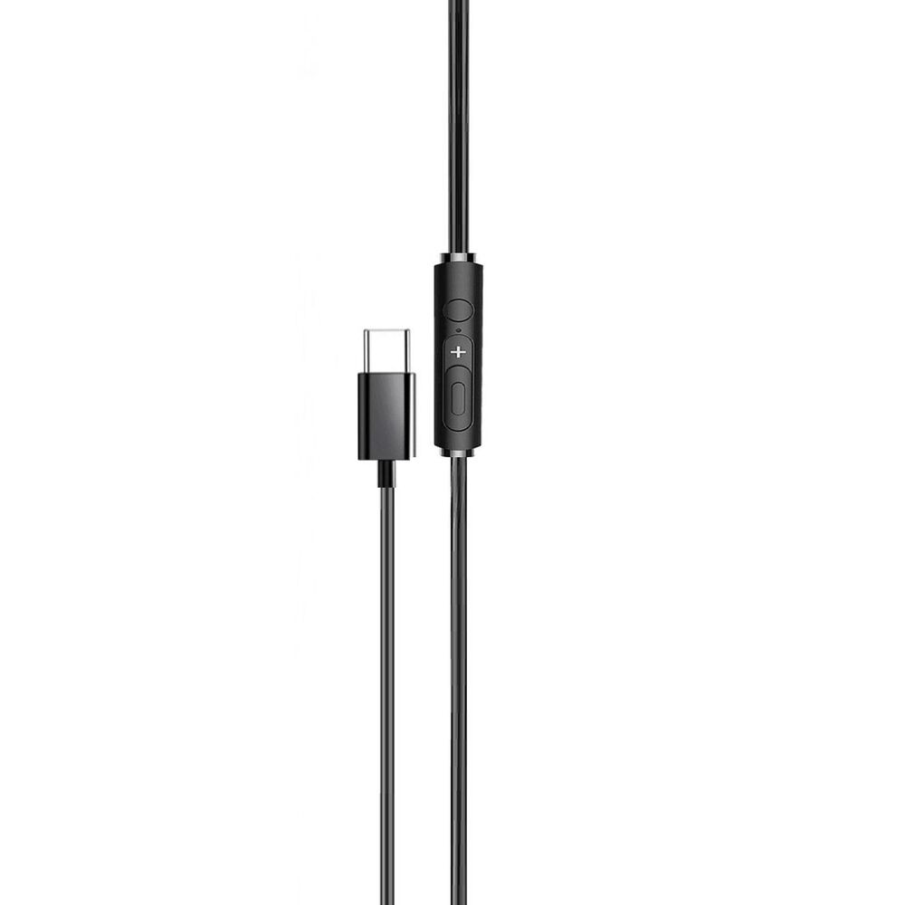 Audífonos Type-c Con Manos Libre Hifi Tecmaster Tm-300517 Bk image number 1.0
