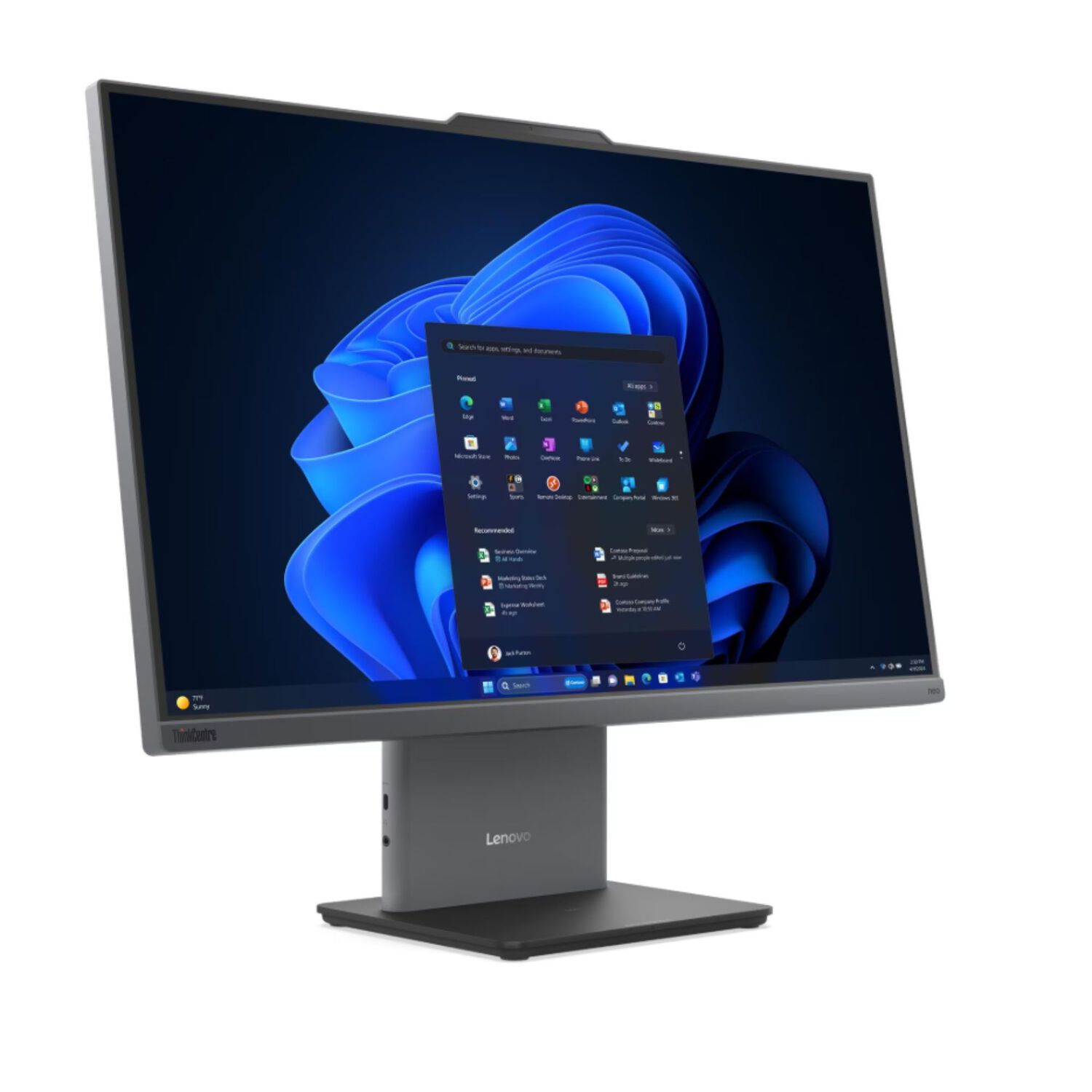 Aio Desktop Thinkcentre Neo 50a Gen6 Intel Core Ultra 7 16gb Ram 512gb Ssd 27" image number 2.0