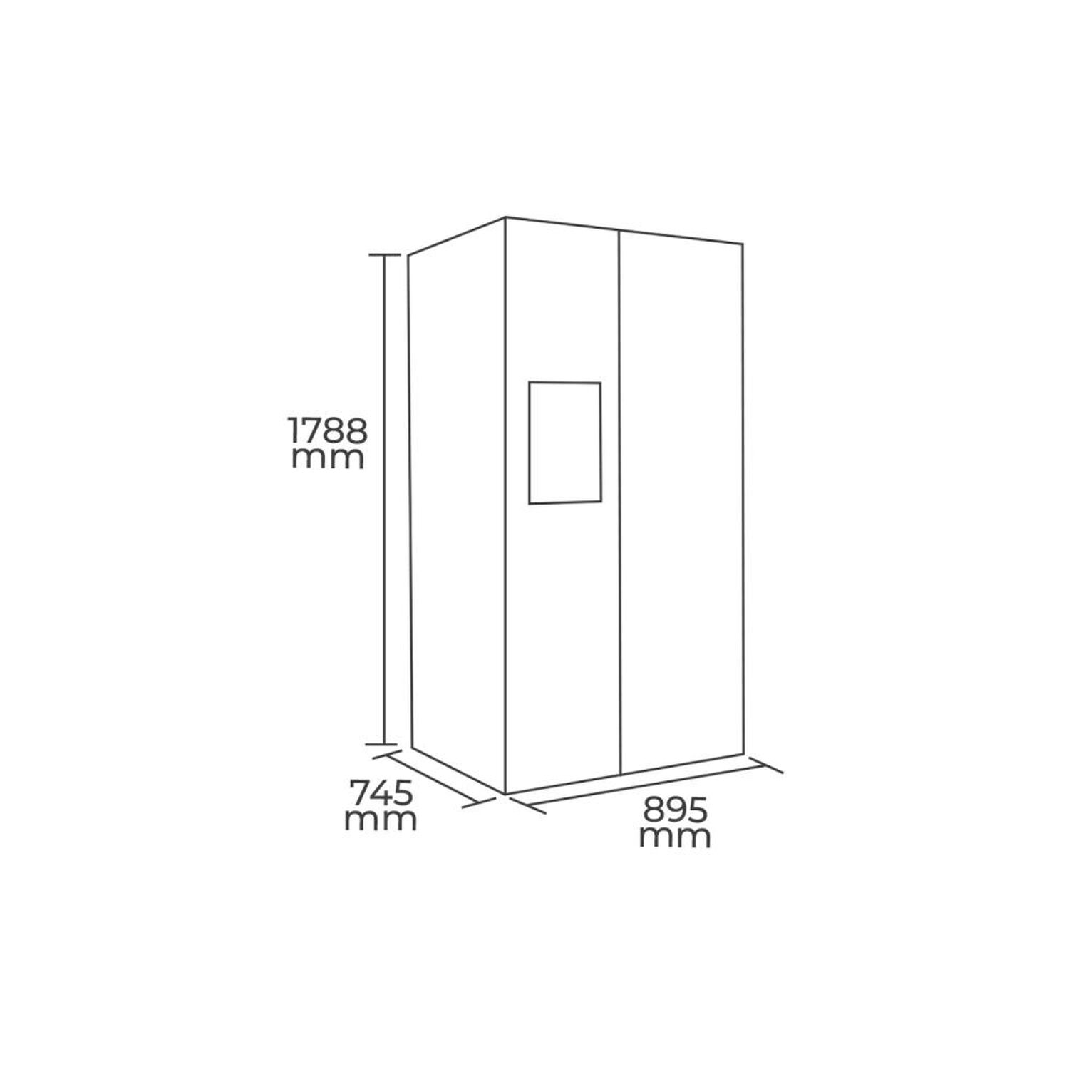 Refrigerador Side by Side Maigas HC-660W /  No Frost / 504 Litros / A image number 3.0