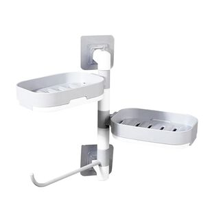 Estante Jabonero Ducha Esquinero Ajustable Organizador Ba&ntilde;o