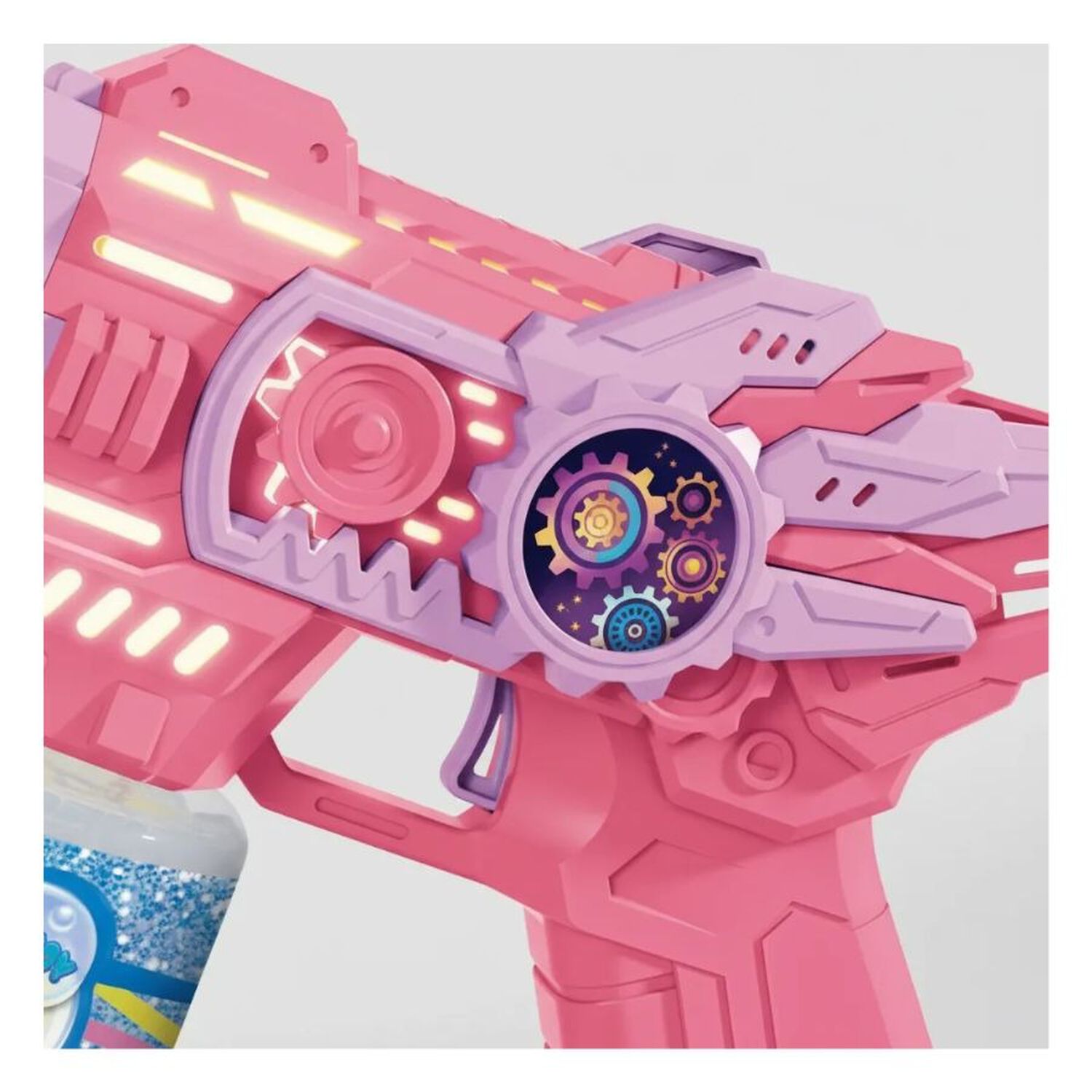 Pistola De Burbujas El&eacute;ctrica Luces Gear Bubble Gun Ni&ntilde;os image number 3.0