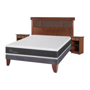 Cama Europea Cic Ortopedic / 2 Plazas / Base Normal