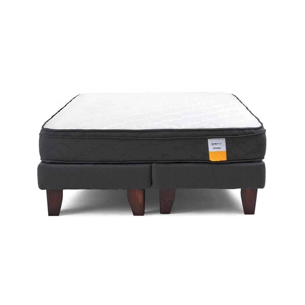 Cama Europea Drimkip Eurotop / 2 Plazas / Base Dividida image number 0.0