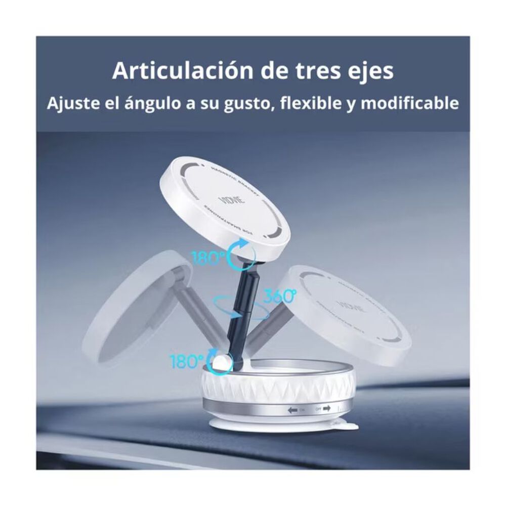 Soporte Para Celular Escritorio Auto Magn&eacute;tico image number 4.0