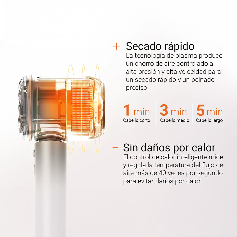 Secador De Pelo Con Plasma Antifrizz Osoji H6 image number 1.0