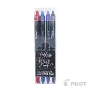 Set 4 lápices retráctiles gel punta fina 05 mm colores variados