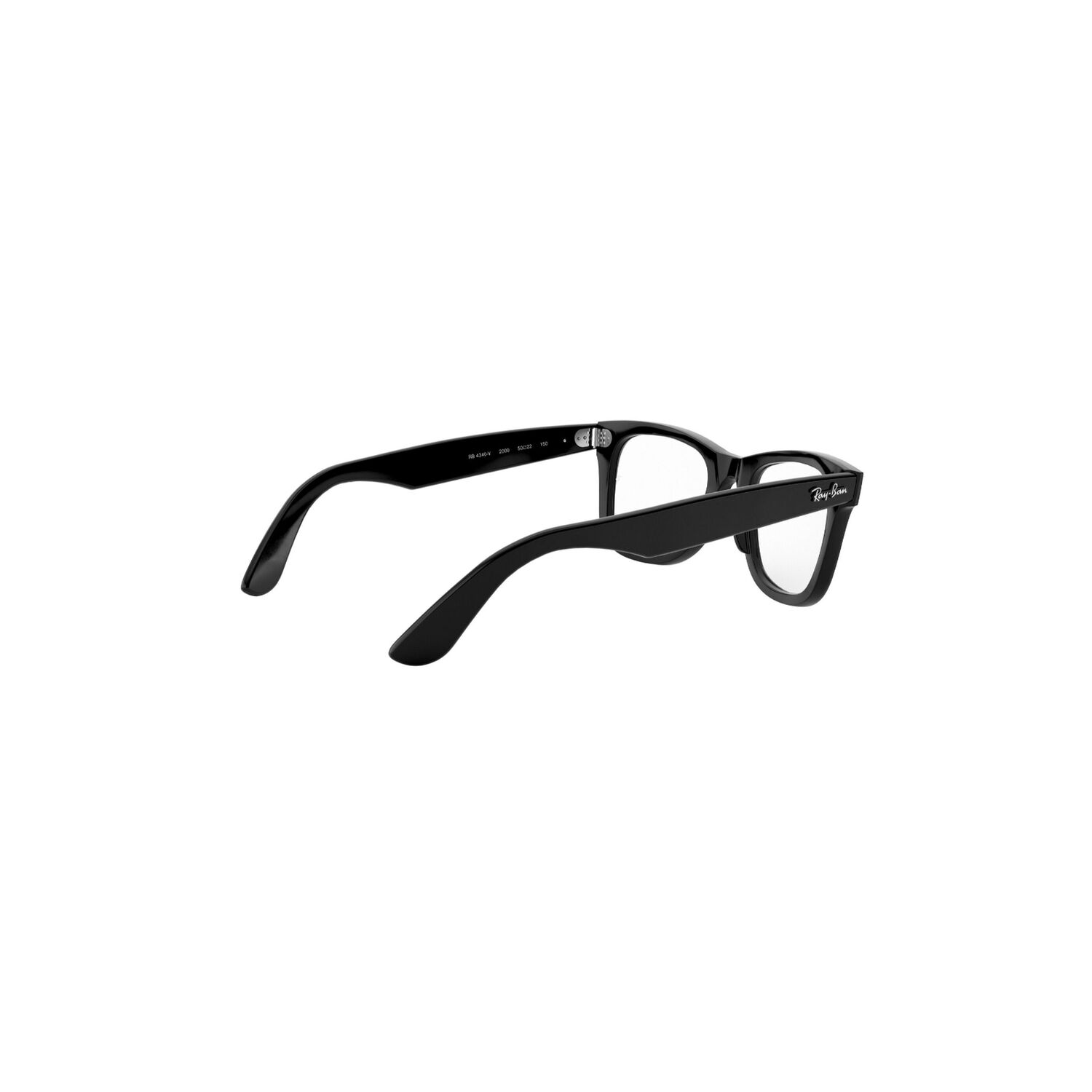 Lentes &Oacute;pticos Wayfarer Ease Black Ray-ban Optical image number 8.0
