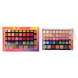 Paleta De Sombras De Ojos Y Rostro Shine Bright Glam Factor