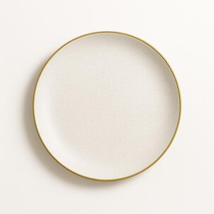 Plato Biobamboo Gris 25 Cm