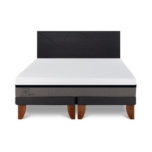 Cama Europea Cic Balance / 2 Plazas / Base Dividida + Respaldo