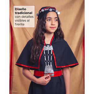 Traje T&iacute;pico Mapuche Con Accesorios Trapelacucha - Disfraz