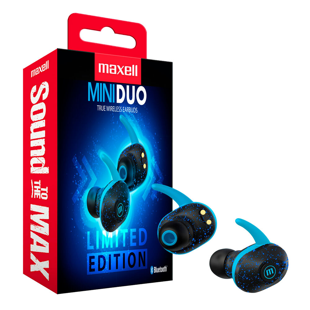 Audifonos Inalambricos Mini Duo Maxell Manos Libres Usb Led image number 0.0