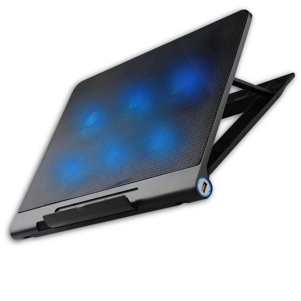 Ventilador Para Notebooks Gamer Six Fan Led 1800 Rpm 17" Max image number 3.0