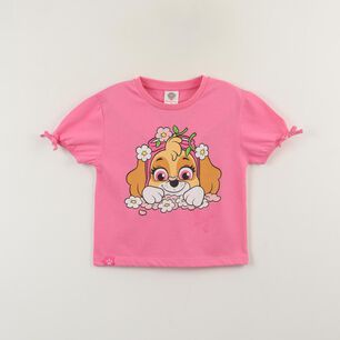 Polera Mc Toddlera Flores Skye Paw Patrol